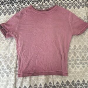 pink top, been worn once